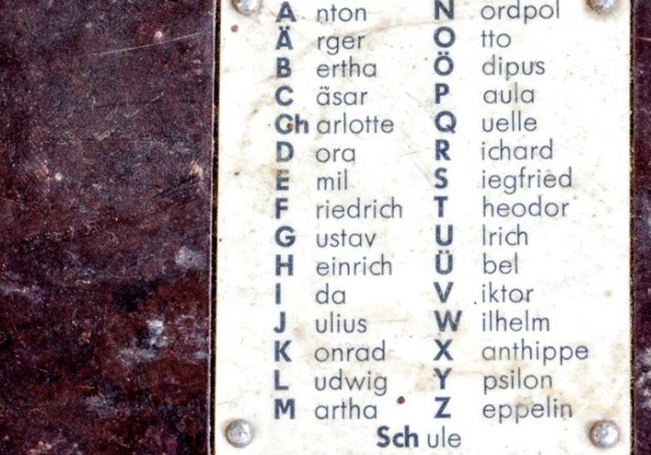 Germany to wipe Nazi traces from phonetic alphabet