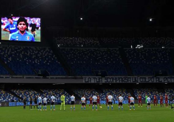 Napoli rename stadium after late club legend